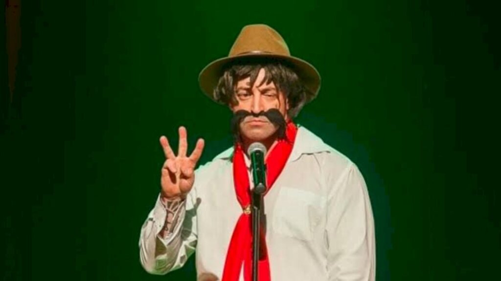 GAUDÊNCIO, personagem de Cris Pereira vem a Araranguá para show inédito!