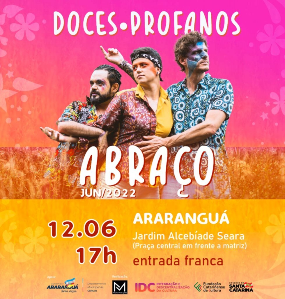 SHOW DO DOCES PROFANOS EM ARARANGUÁ