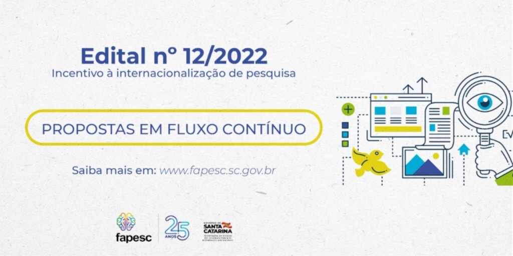 Programa da Fapesc busca incentivar a internacionalização de pesquisa