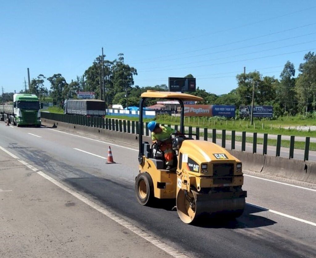 CCR ViaCosteira informa cronograma semanal de obras na BR-101 Sul