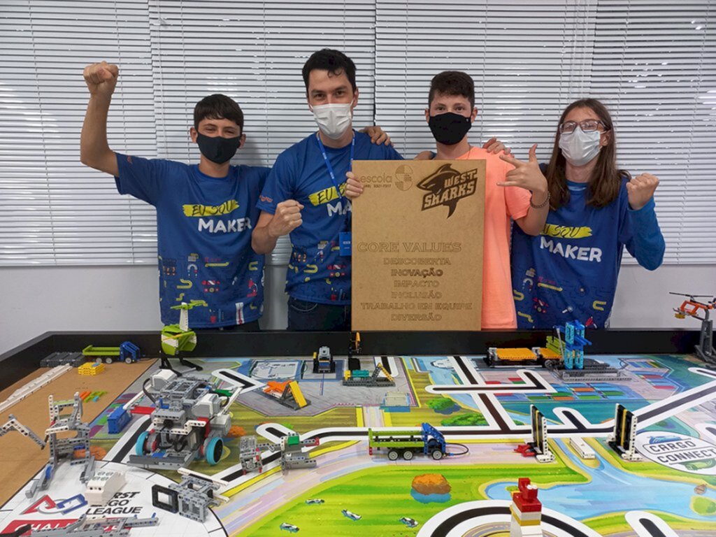 Estudantes de Chapecó participam do torneio de robótica da FLL