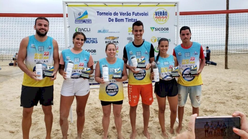 Fim de semana teve Torneio de Futevôlei De Bem Tintas