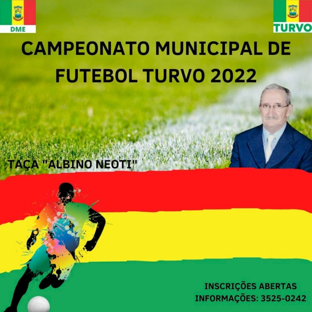 Abertas inscrições para o futebol de campo 2022