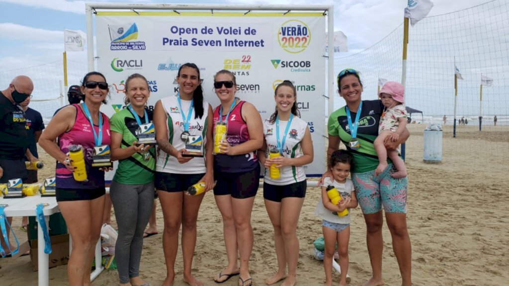 Open de Vôlei de Praia Seven Internet é realizado no fim de semana