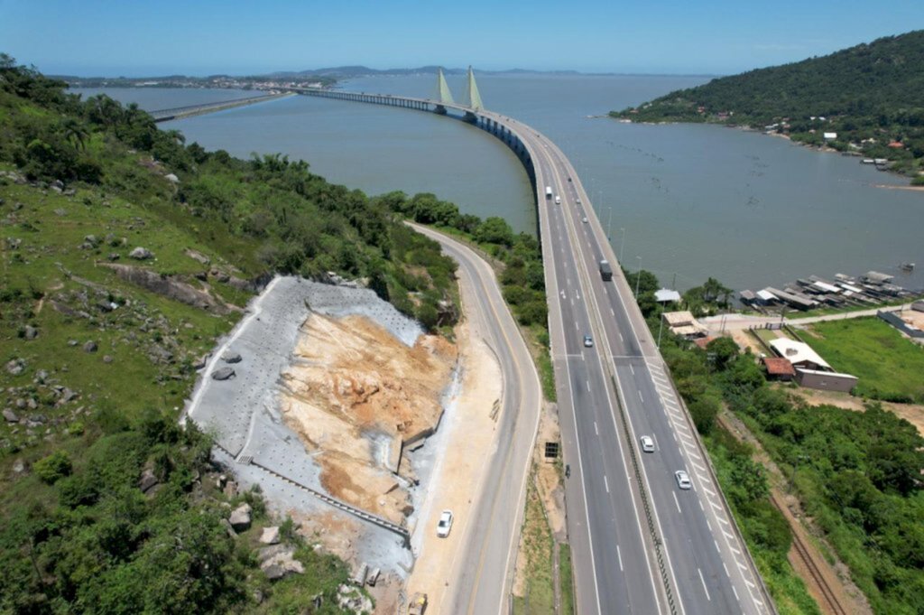 CCR ViaCosteira informa cronograma semanal de obras na BR-101 Sul