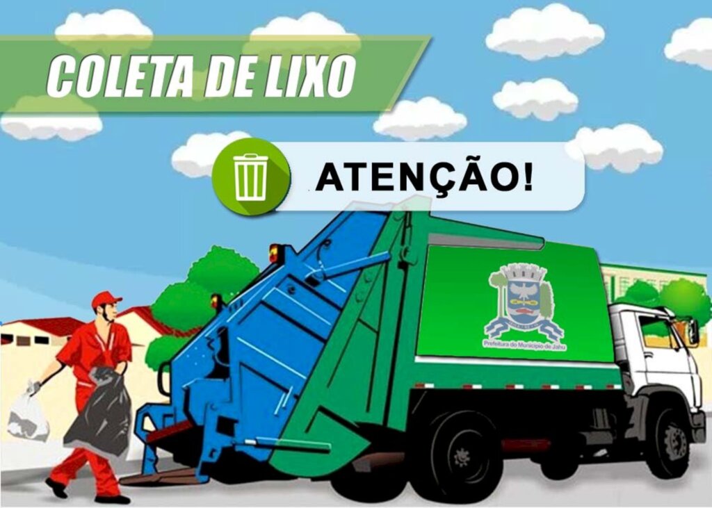 Itinerário da coleta de lixo na alta temporada