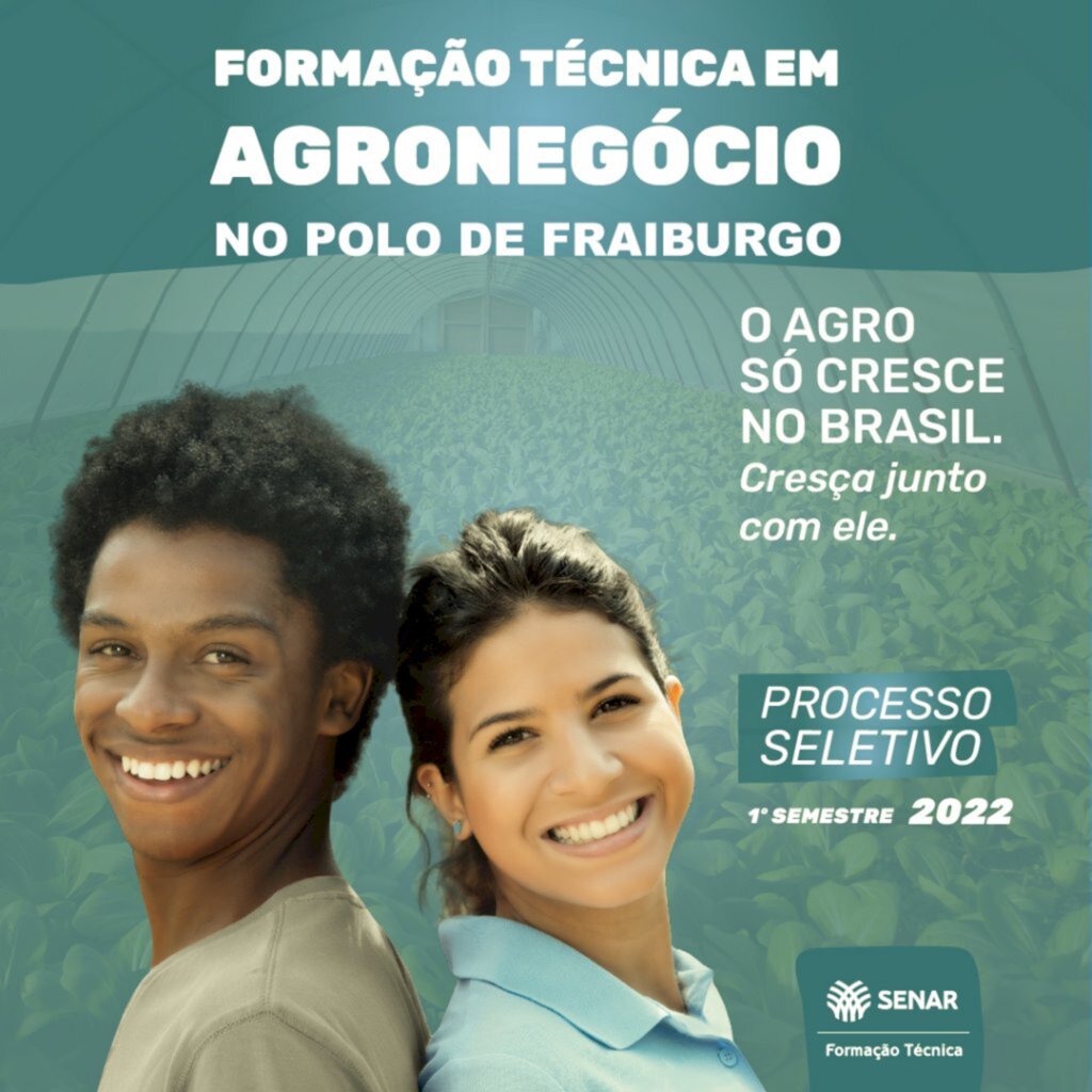 Inscrições abertas para o curso técnico em Agronegócio gratuito em Fraiburgo