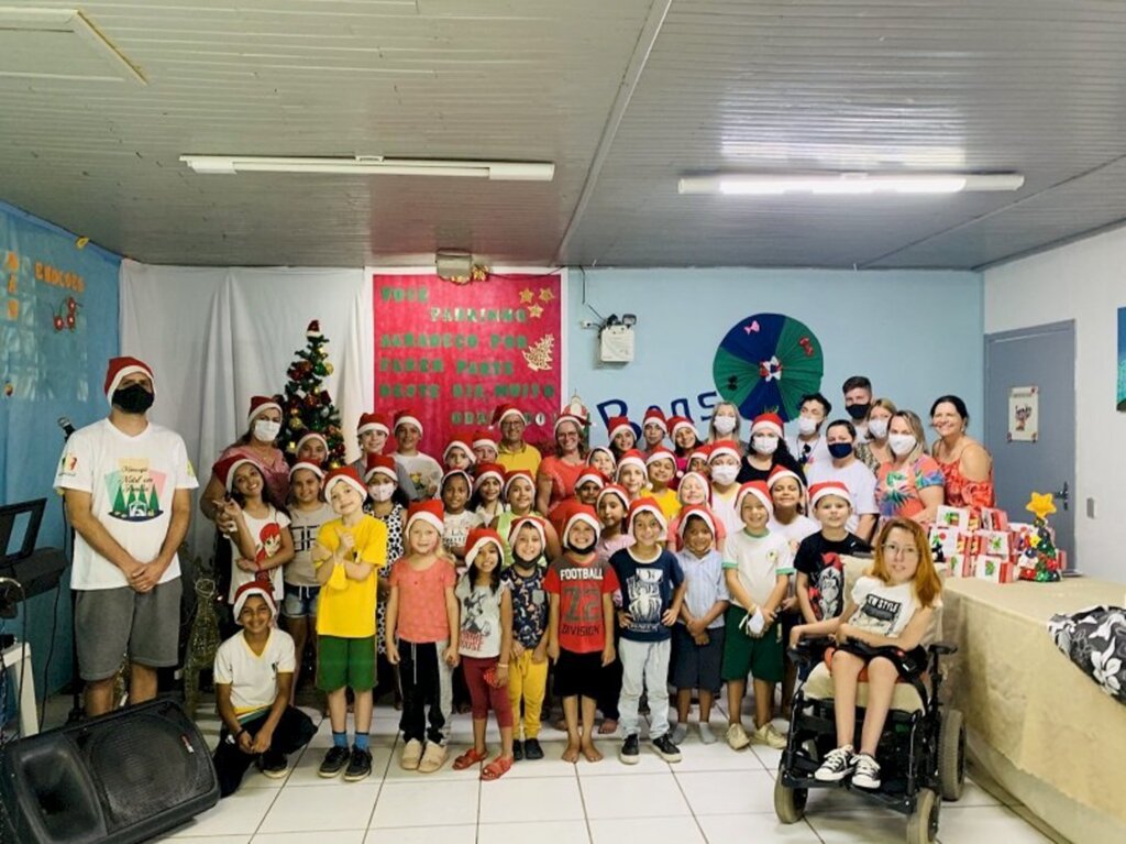 Serviço de Convivência e Fortalecimento de Vínculos de Maracajá celebra o Natal