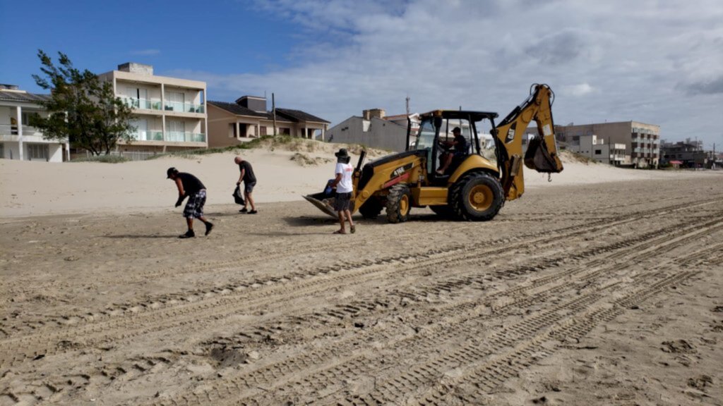 Ação e conscientização: Mutirão de limpeza 'Praia Limpa' retira lixo da orla