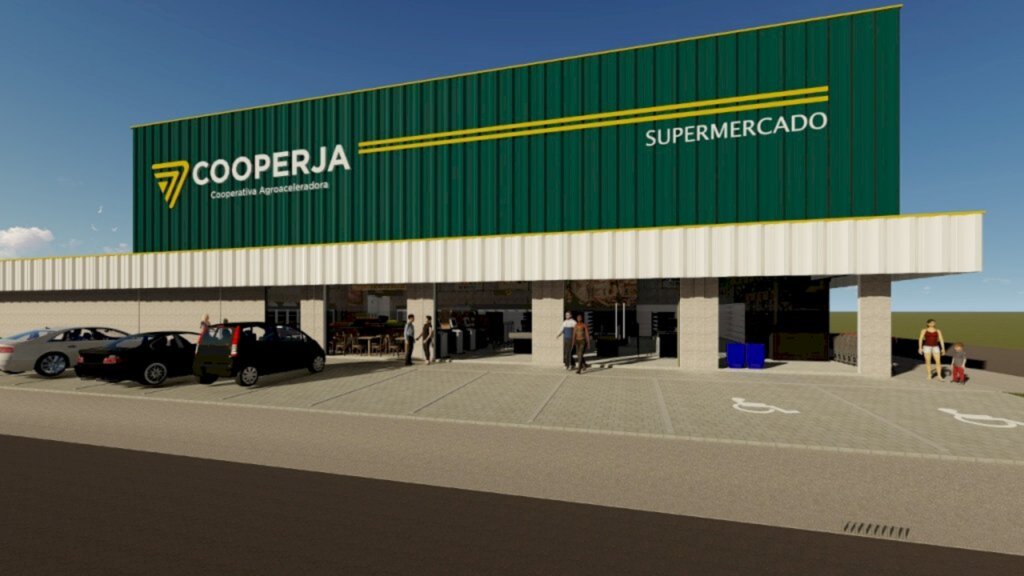 Cooperja inaugura primeiro Supermercado no Estado gaúcho