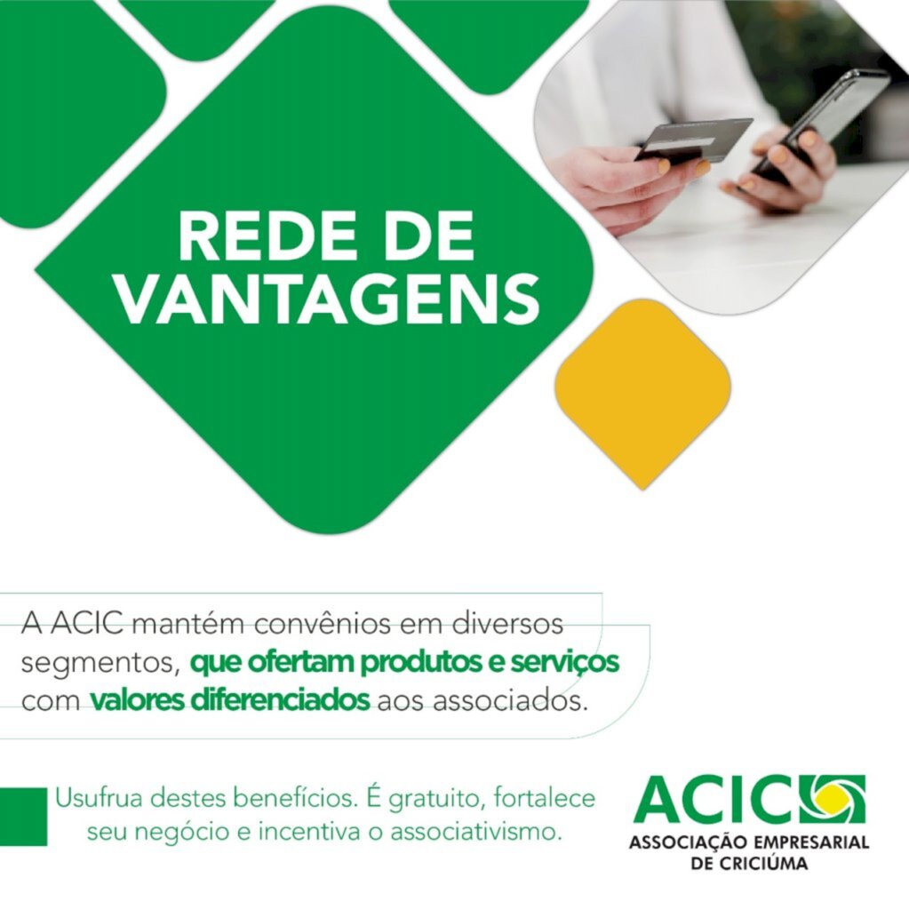 Diversificação de serviços fortalece a Rede de Vantagens da Acic