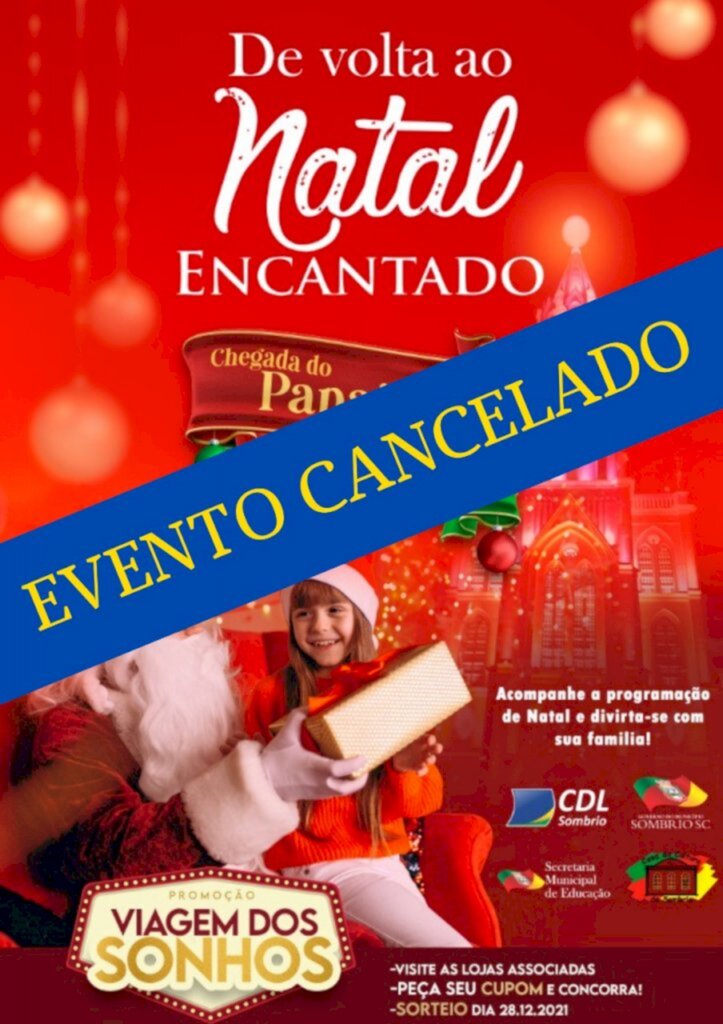 Chegada do Papai Noel Cancelada em Sombrio