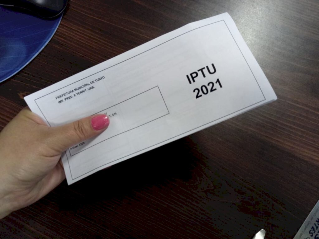 Turvo - Guias de IPTU já estão disponíveis