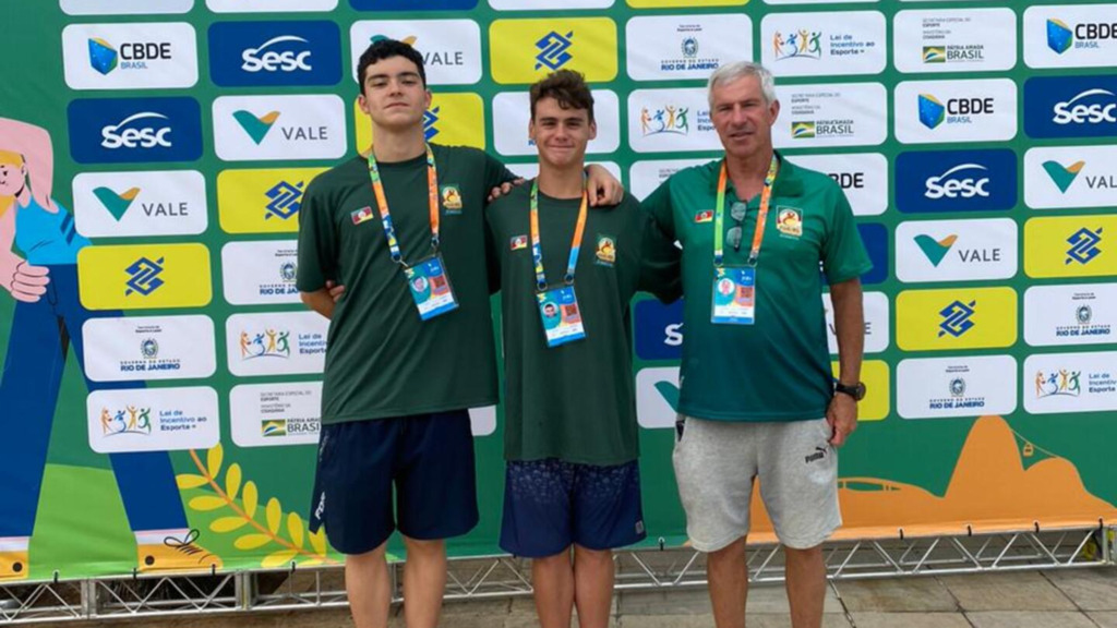 (Foto: Divulgação) - Trio do CB representou o Rio Grande do Sul em competição no Rio de Janeiro
