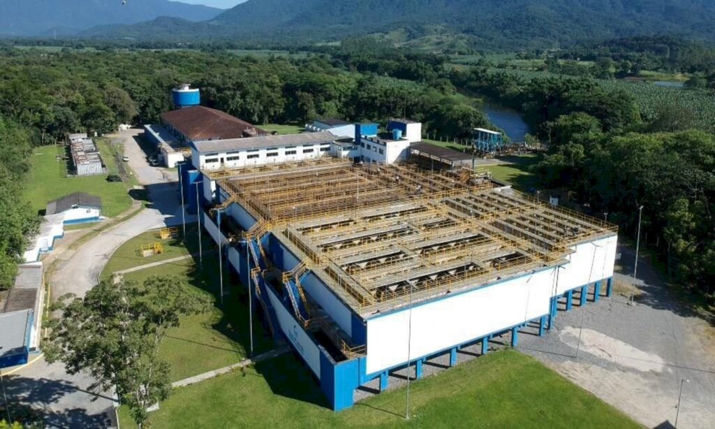 Águas de Joinville conclui manutenção programada da Estação de Tratamento de Água do Cubatão