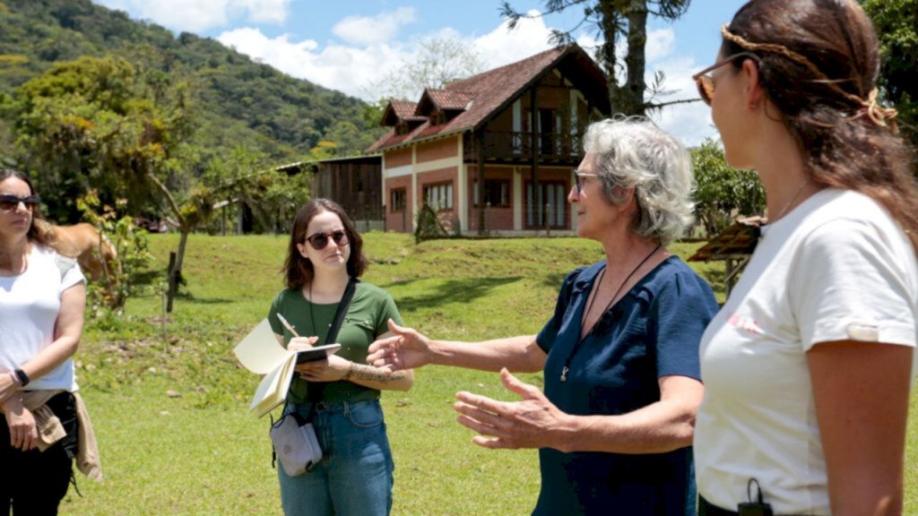 Representantes do Ministério do Turismo estão em Joinville para validação da rota Caminhos de Dona Francisca