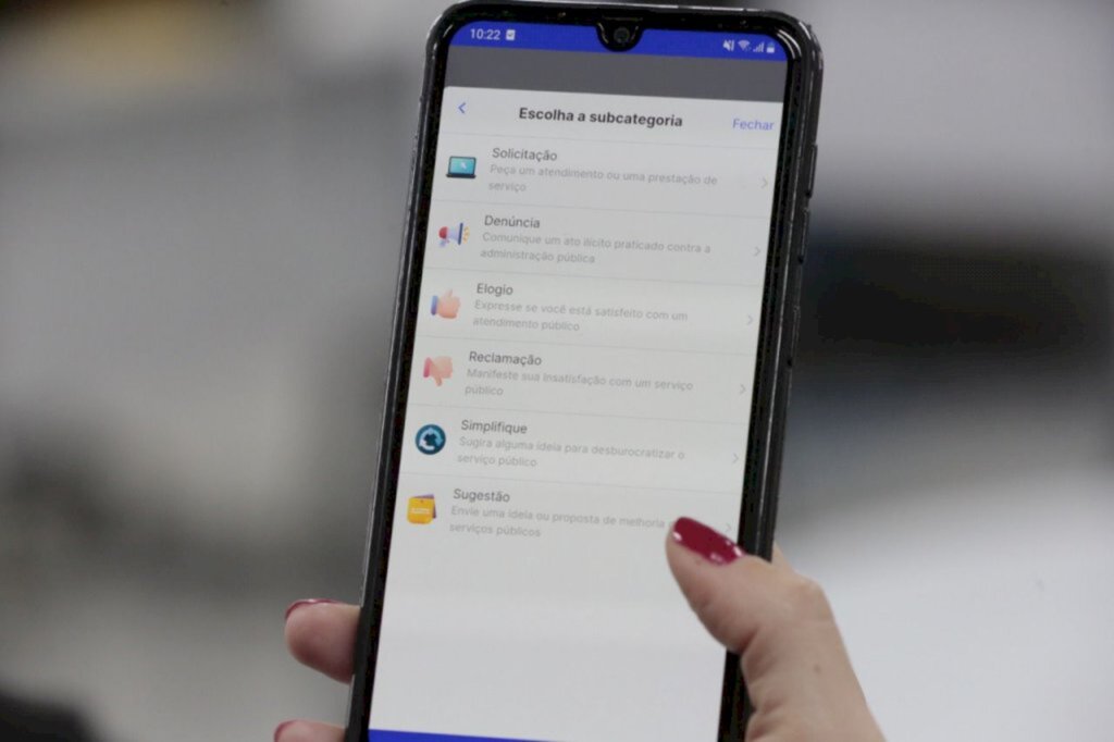 Um em cada dez registros para a Ouvidoria já é registrado pelo aplicativo Joinville Fácil