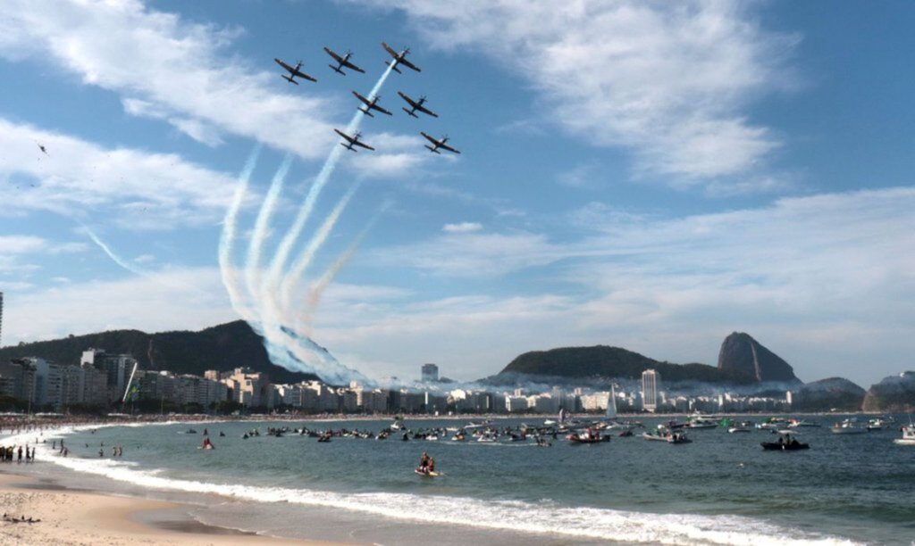 Presidente participa de celebração dos 200 anos da Independência no RJ