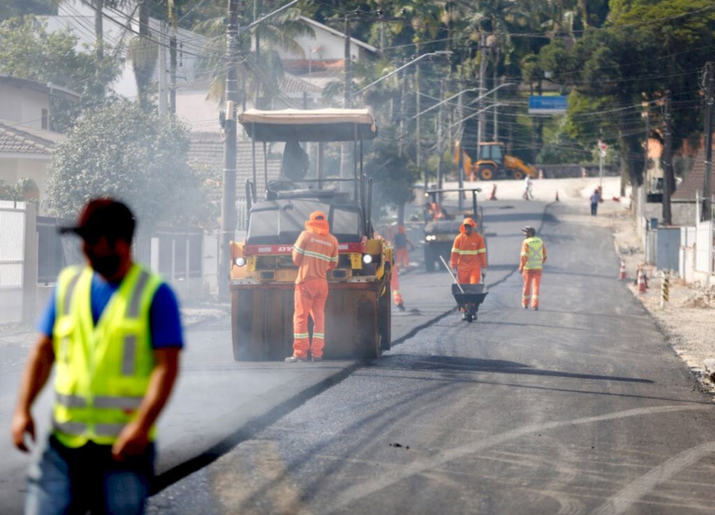 Prefeitura de Joinville investe R$ 107 milhões em pavimentação