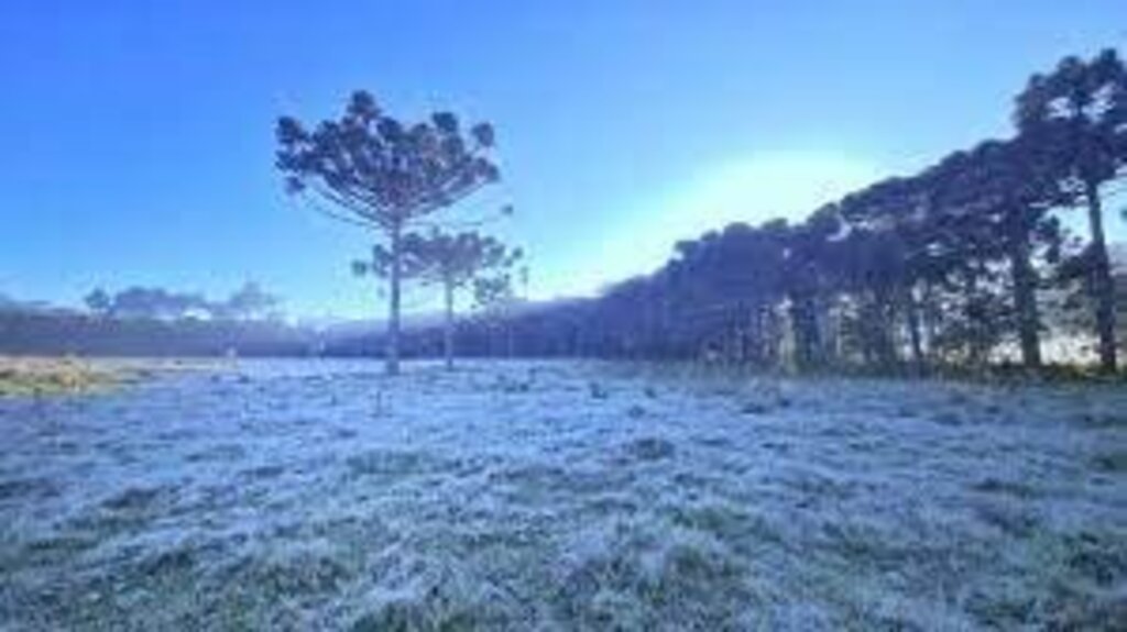 Urupema registra temperatura abaixo de 0°C