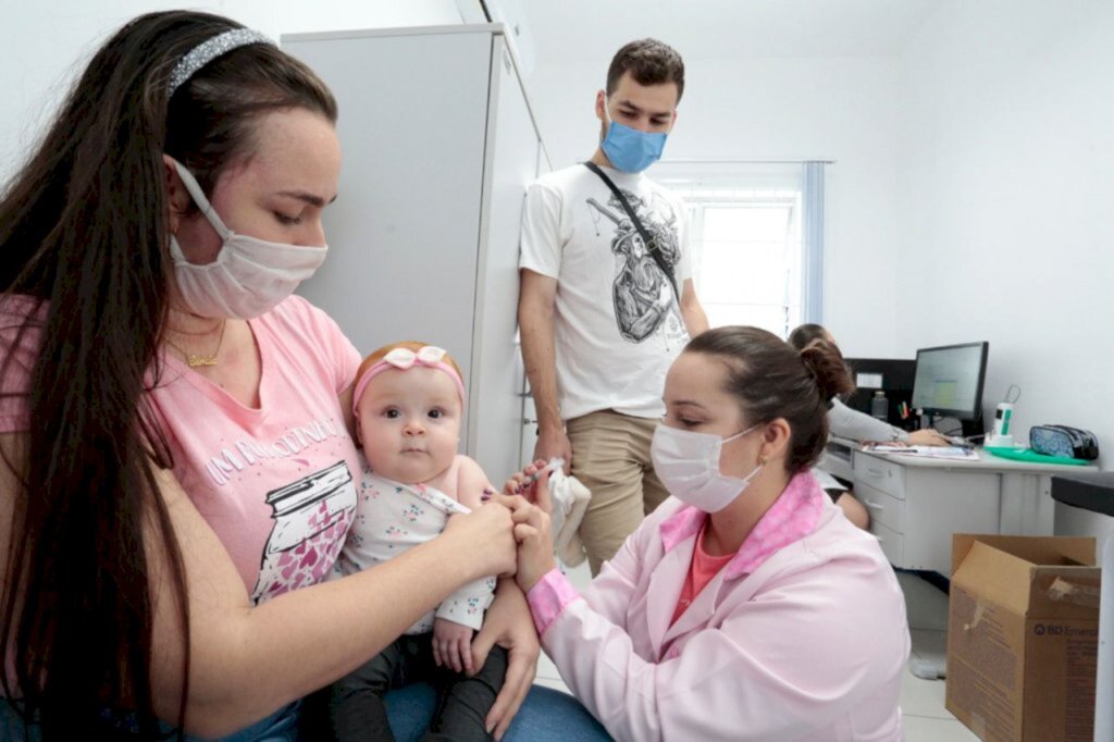 No Dia D de vacinação, Joinville aplica 4,3 mil doses de imunizantes