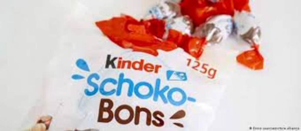 Anvisa manda recolher lote importado de chocolate Kinder por risco de contaminação