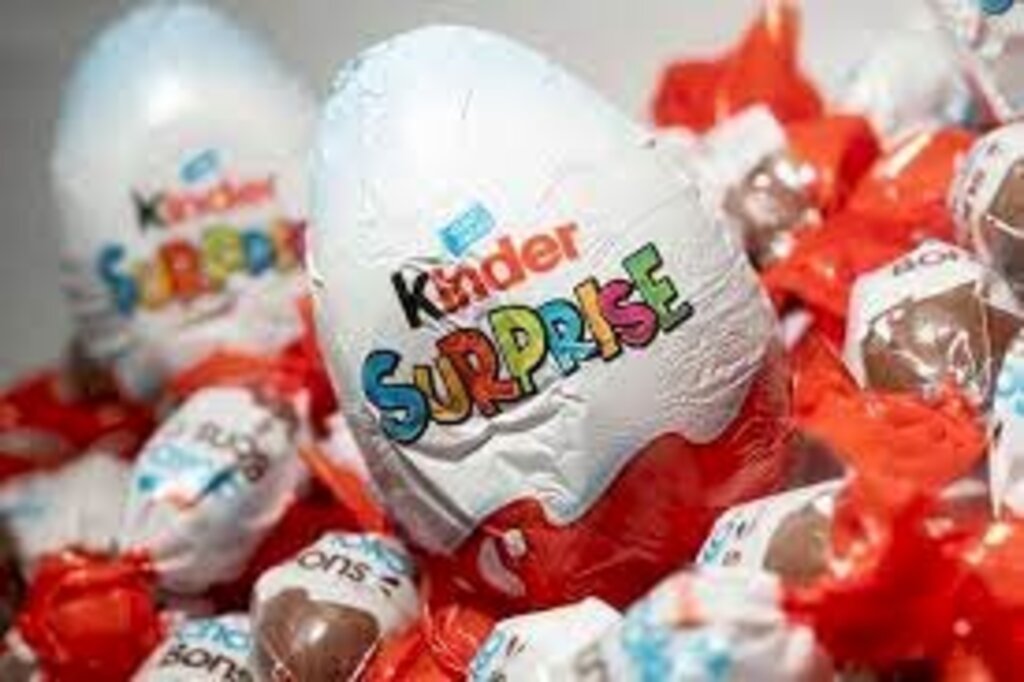 Kinder Ovo sofre recall após suspeita de salmonela