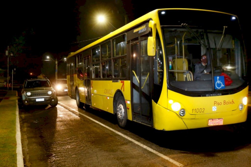 Prefeitura de Joinville amplia horários do transporte coletivo