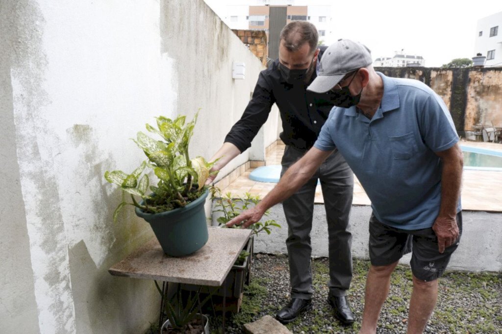 Maioria dos focos de dengue em Joinville está em ambientes residenciais