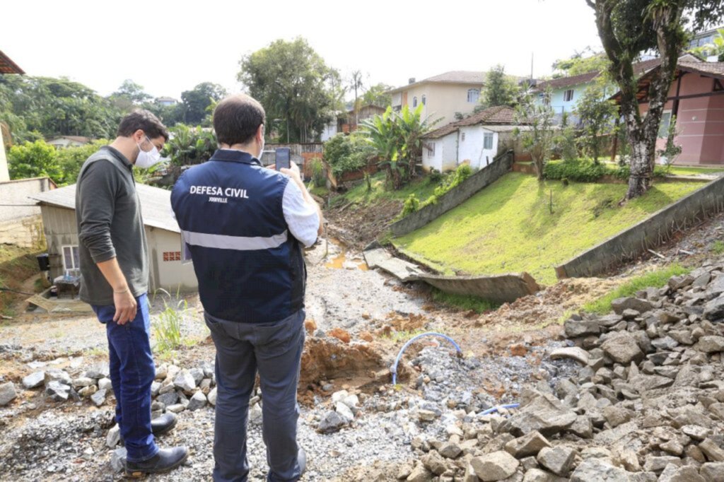 Defesa Civil de Joinville alerta para risco de temporais