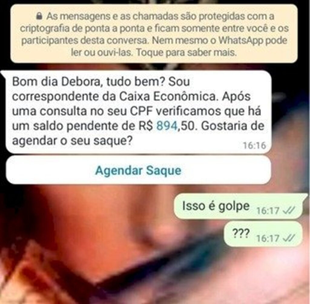 TJSC alerta para a prática de novo golpe cibernético em usuários do WhatsApp