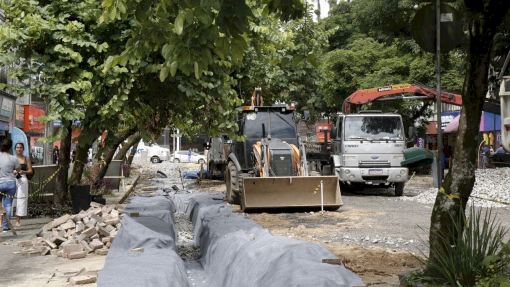 Prefeitura de Joinville executa obras na travessa Dr. Norberto Bachmann