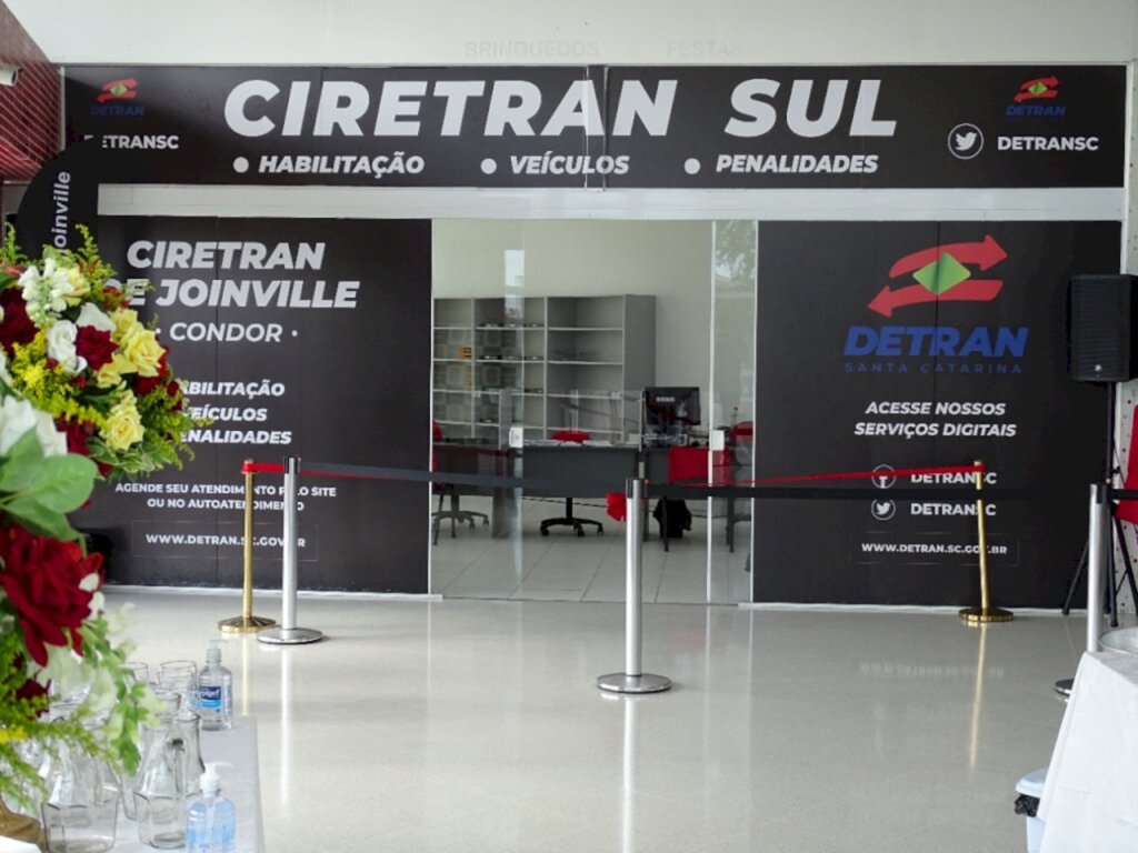 Inaugurada nova CIRETRAN na zona Sul de Joinville