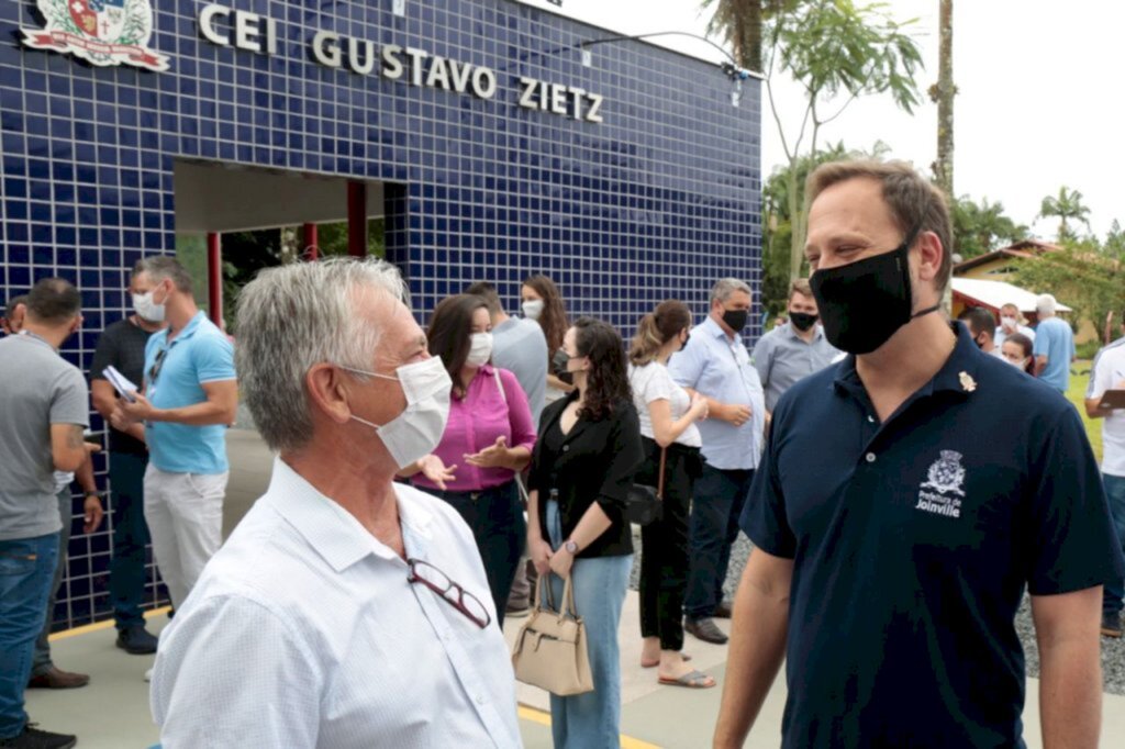 Centro de Educação Infantil Gustavo Zietz é inaugurado em Pirabeiraba