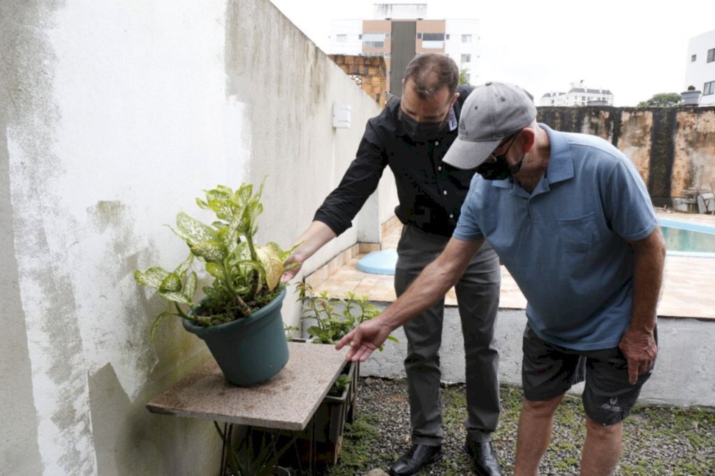 Vigilância Ambiental alerta que maior parte dos focos do Aedes aegypti está nas casas