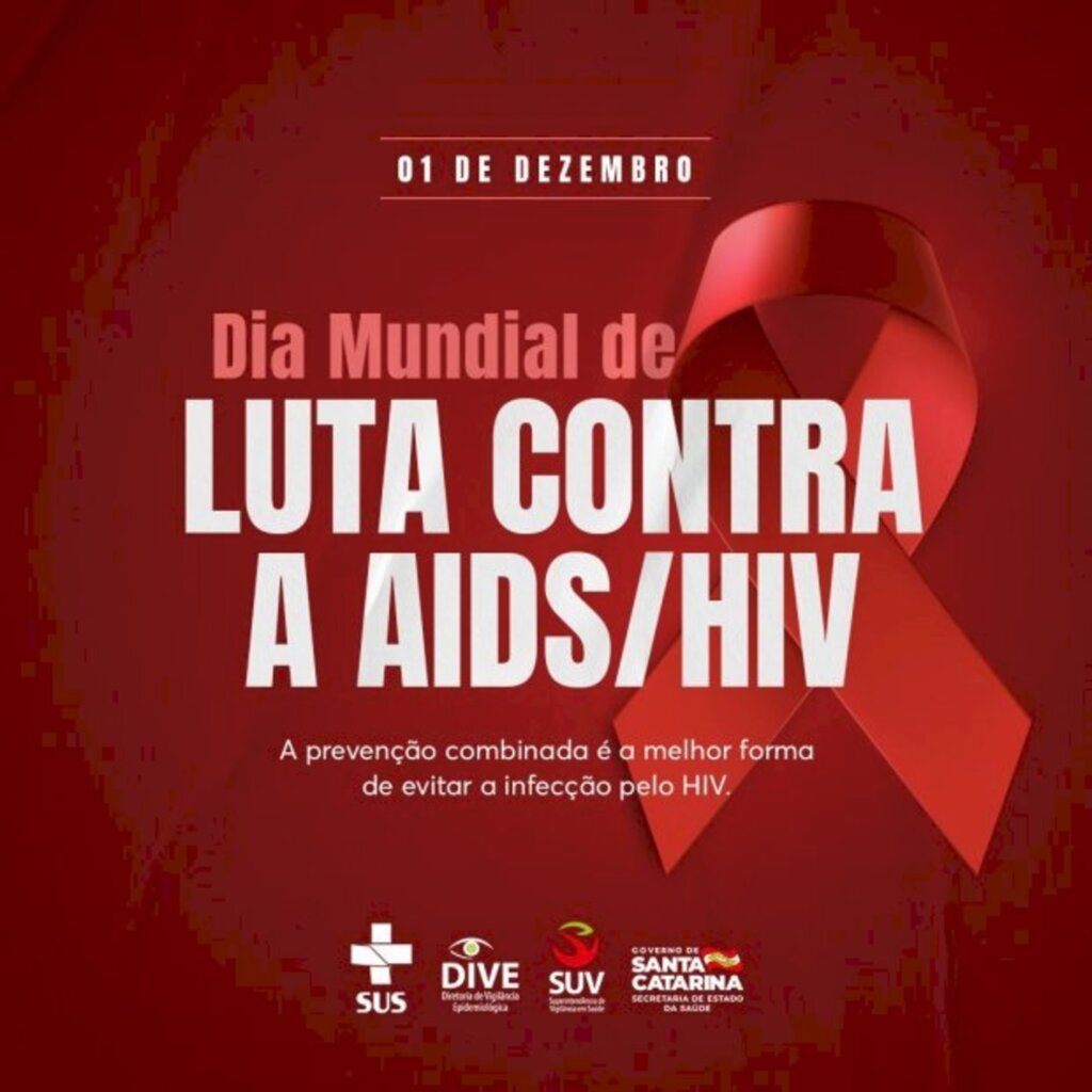 Dezembro vermelho: Saúde alerta para a importância da prevenção, diagnóstico e tratamento contra o HIV/Aids