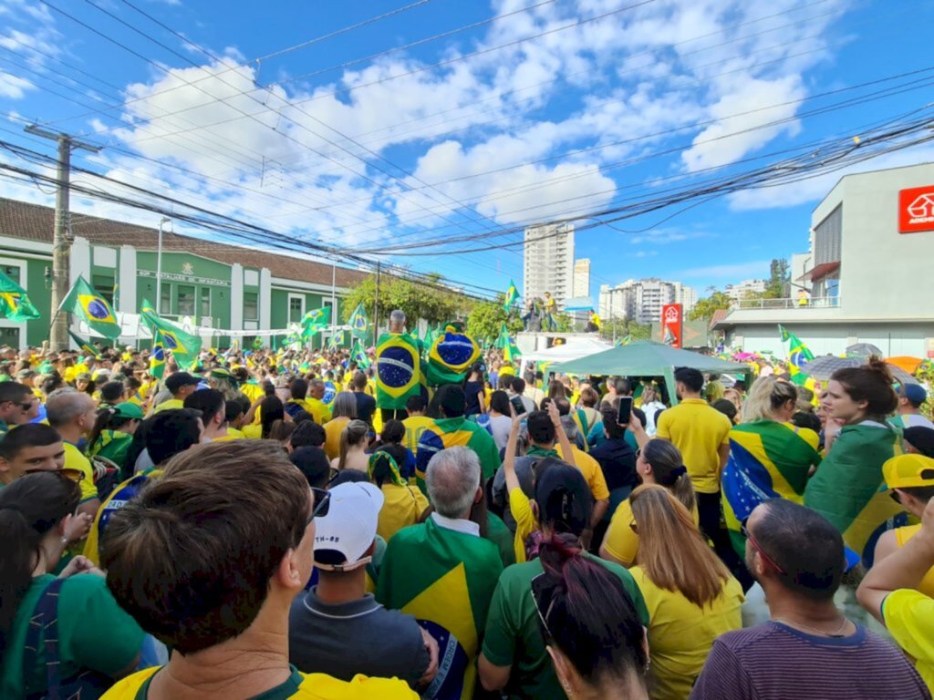 Vozes de Joinville se unem ao clamor nacional por liberdade