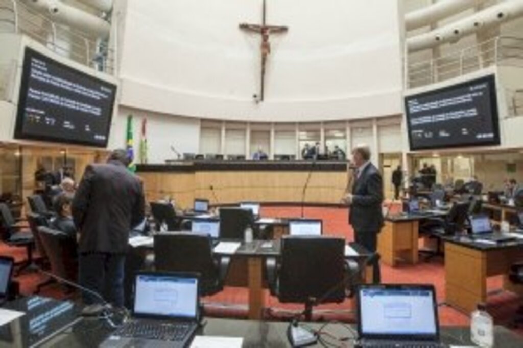 Jeferson Baldo - Plenário da Assembleia Legislativa, na tarde desta terça-feira (23)