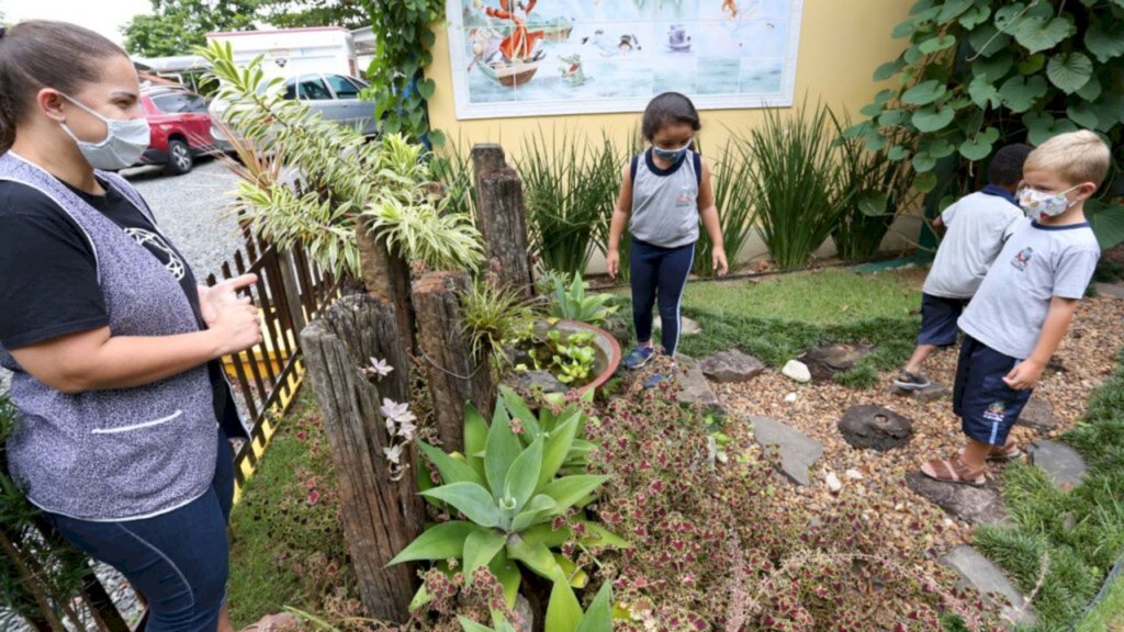 Parte dos alunos da Educação Infantil retornam ao atendimento 100% presencial