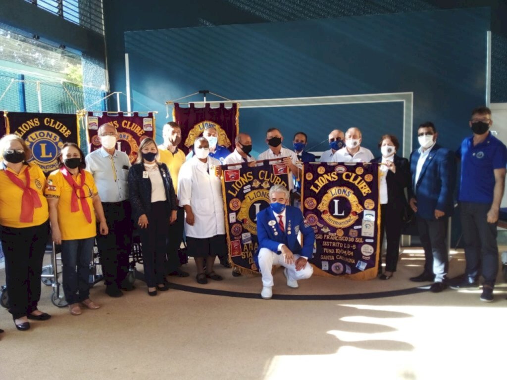 Lions entrega equipamentos para o Hospital Infantil em Joinville