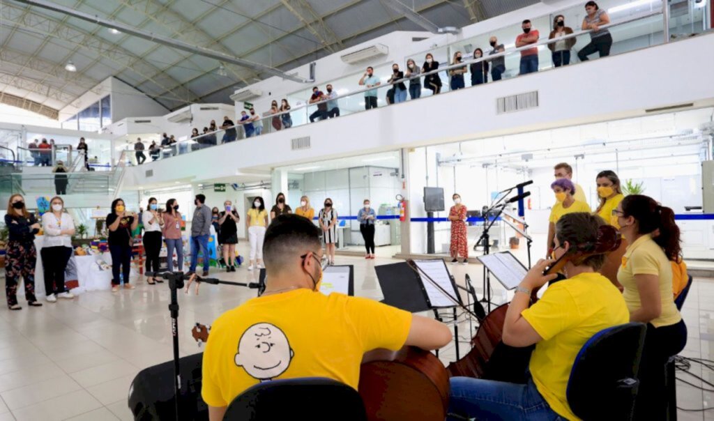 Música e arte integram programação do Setembro Amarelo em Joinville