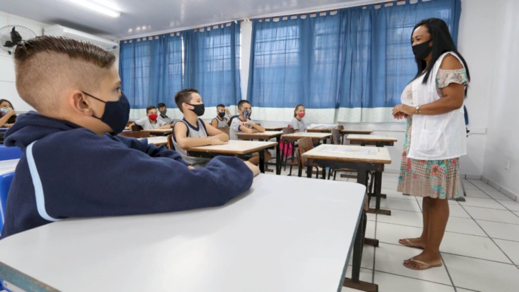 Joinville terá aulas 100% presenciais para alunos do 1º ao 3º ano do Ensino Fundamental