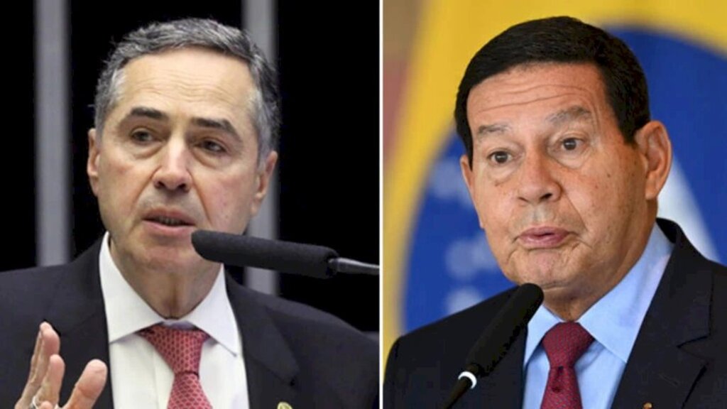 Receio de ruptura gera conversa entre Mourão e Barroso