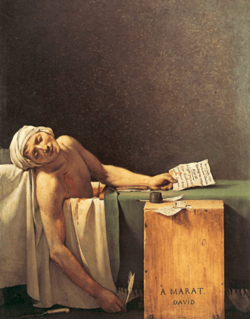 A Morte de Marat - Elisa Silva