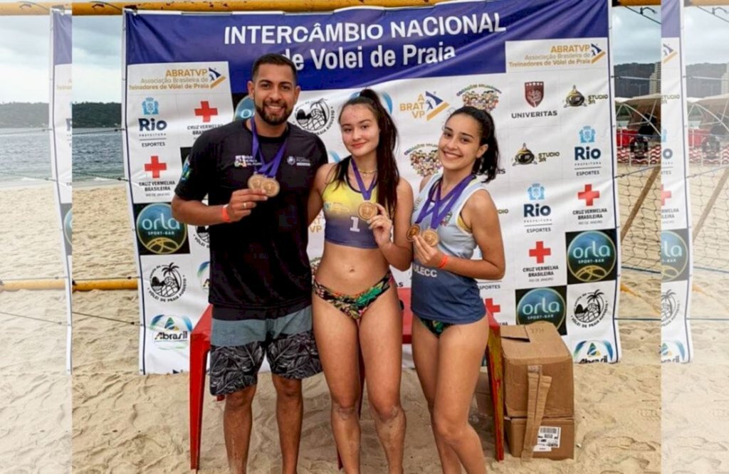 Dupla catarinense conquista título nacional no Vôlei de Praia