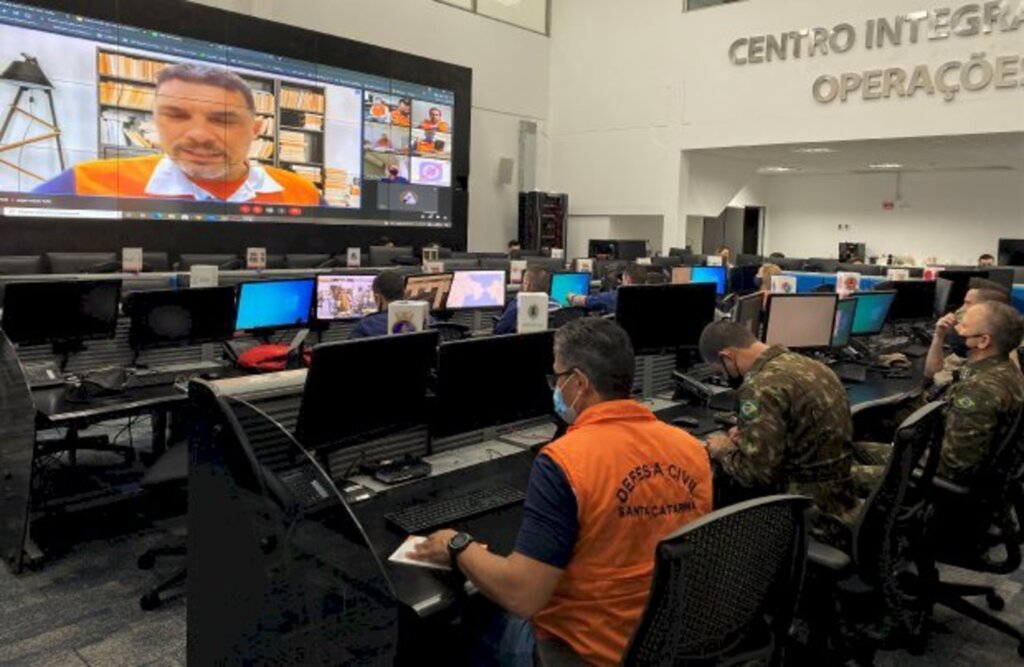 SC participa do primeiro dia do V Exercício de Ajuda Humanitária do Exército Brasileiro