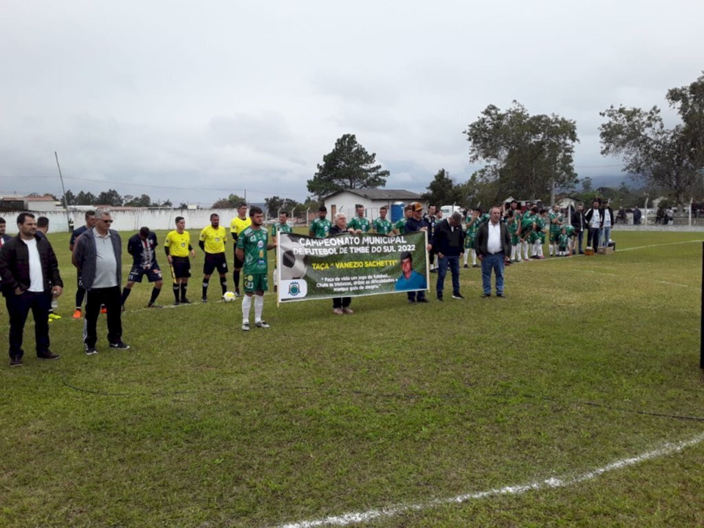 Campeonato Municipal de Futebol de Timbé do Sul inicia com goleadas