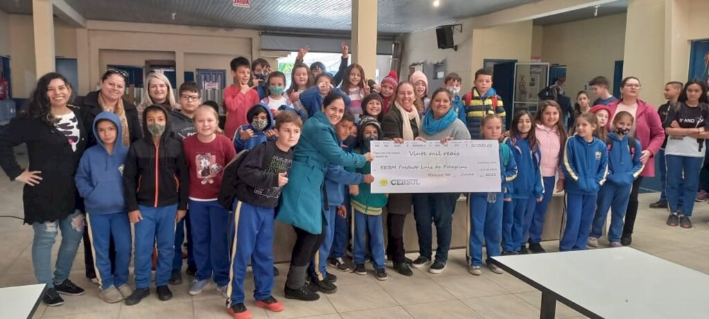 Escola Municipal do distrito de Sapiranga vence gincana da CERSUL e conquista prêmio de R$ 20 mil