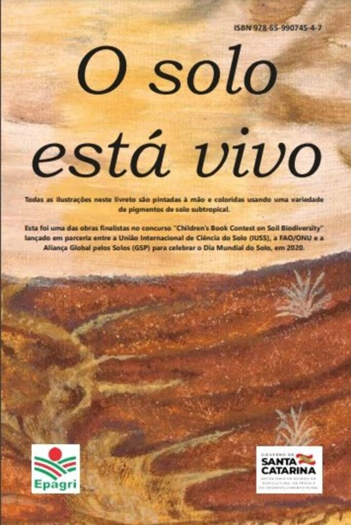 Epagri disponibiliza livro infantil sobre solos para livre download