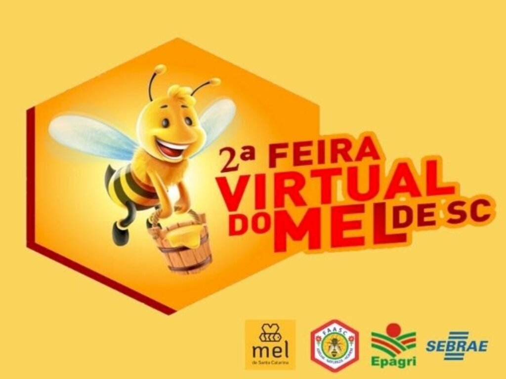 2ª Feira Virtual do Mel de Santa Catarina começa dia 1º de junho